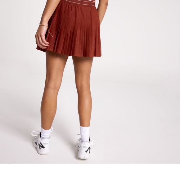 CALIA Women's Pleated Mesh Skort - Picture 3 of 3